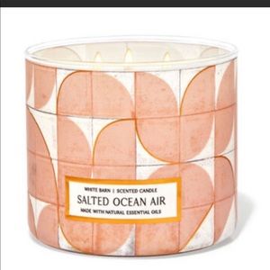Bath and Body Works Salted Ocean Air 3 wick Candle